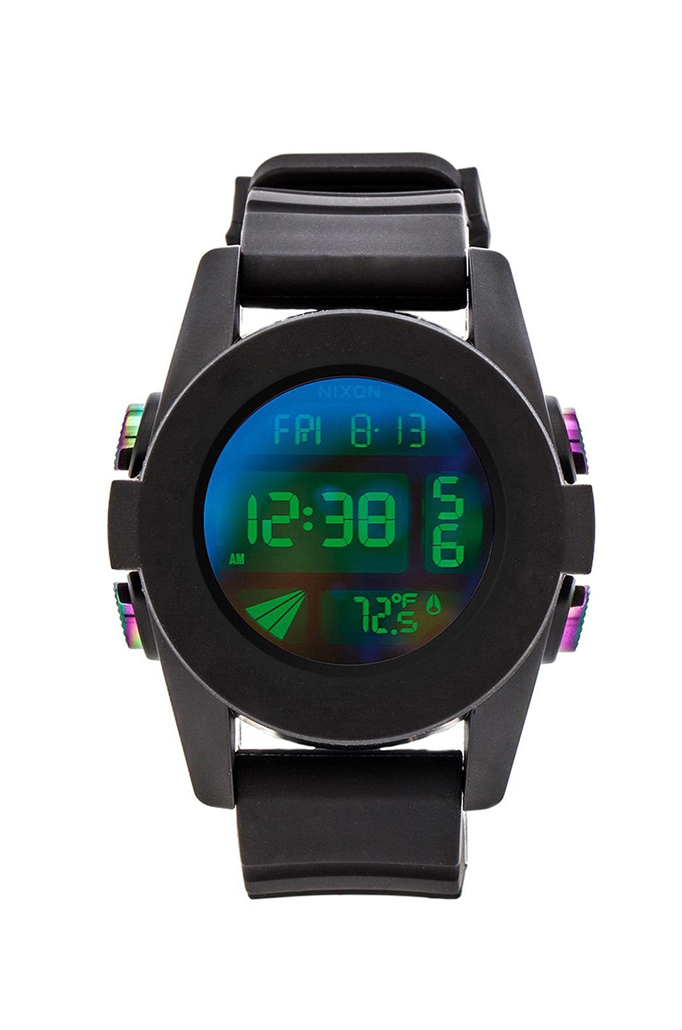 販売売NIXON THE UNIT A1971630 BLACK/COSMOS 時計