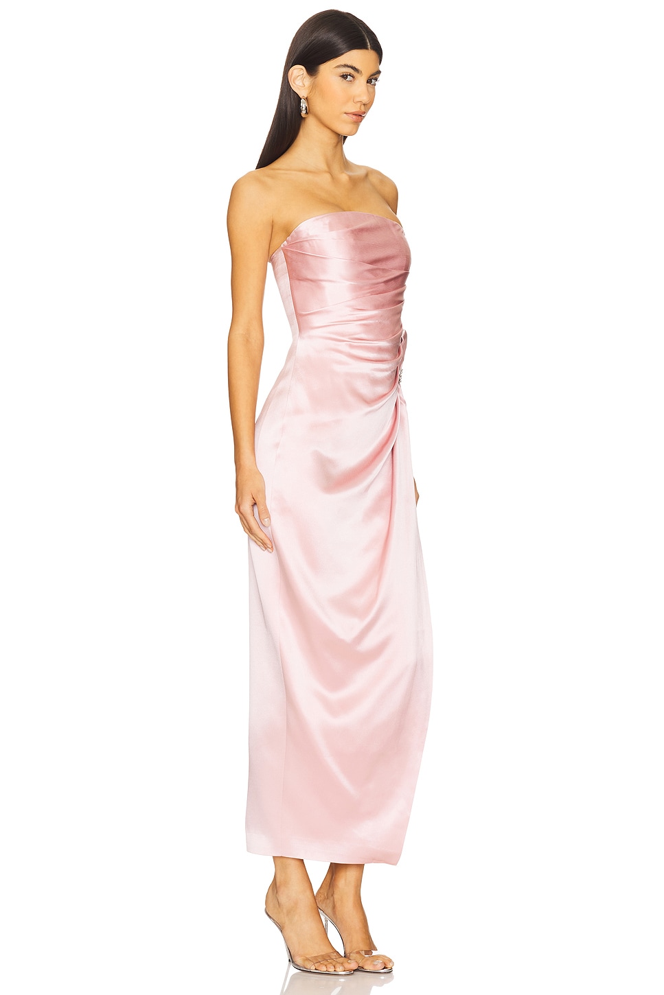 Nana Jacqueline Emilia Satin Dress