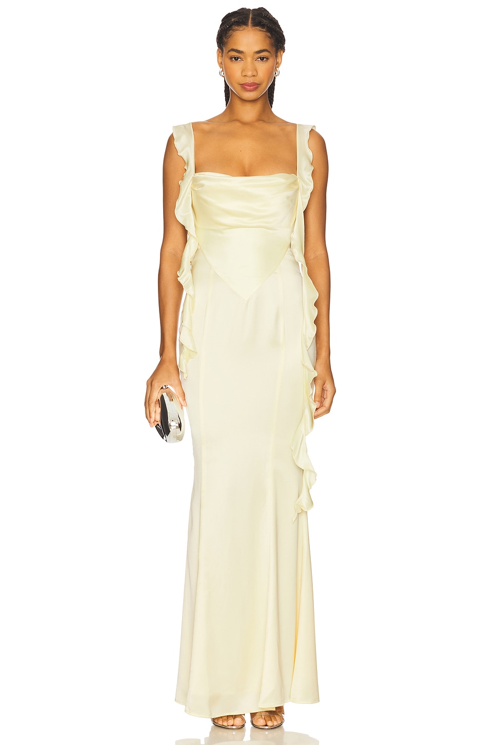 Nana Jacqueline Caroline Dress in Yellow | REVOLVE