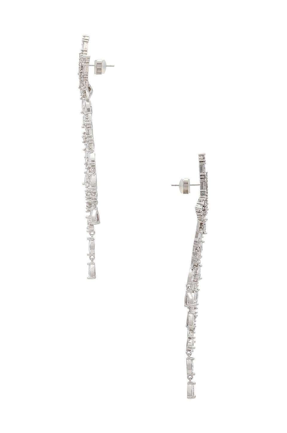 Nana Jacqueline Blanca Earrings in White