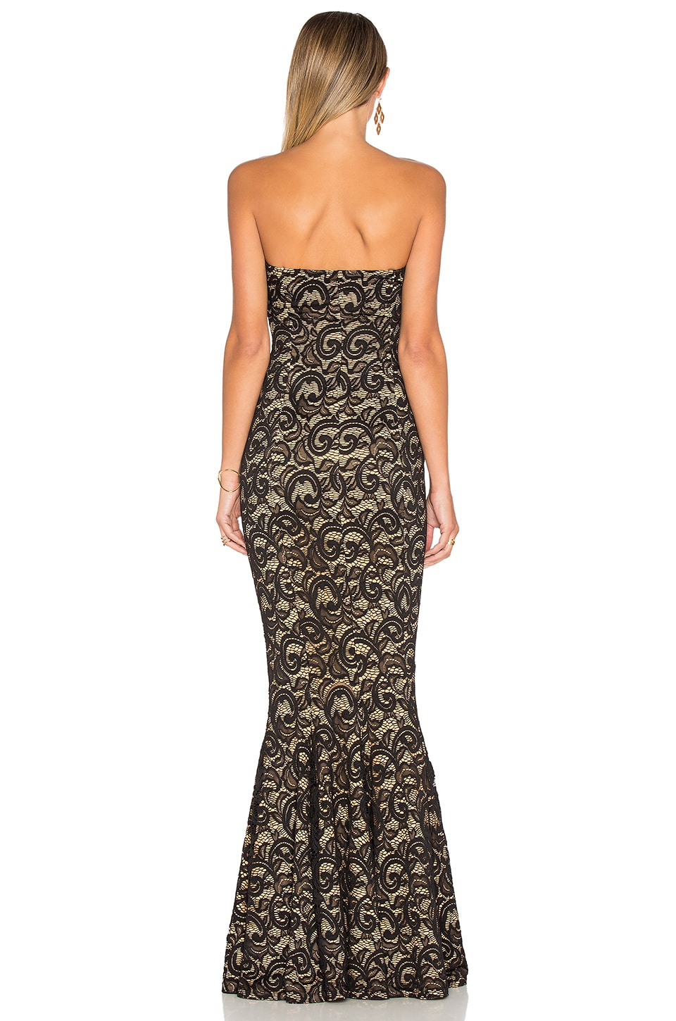 norma kamali black gown