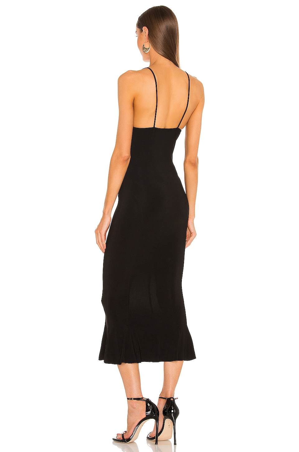 Norma Kamali x REVOLVE Slip Fishtail Dress in Black | REVOLVE