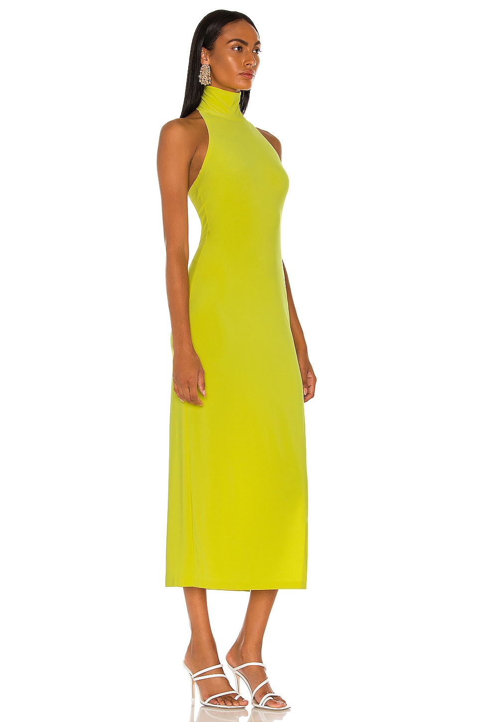 side slit gown