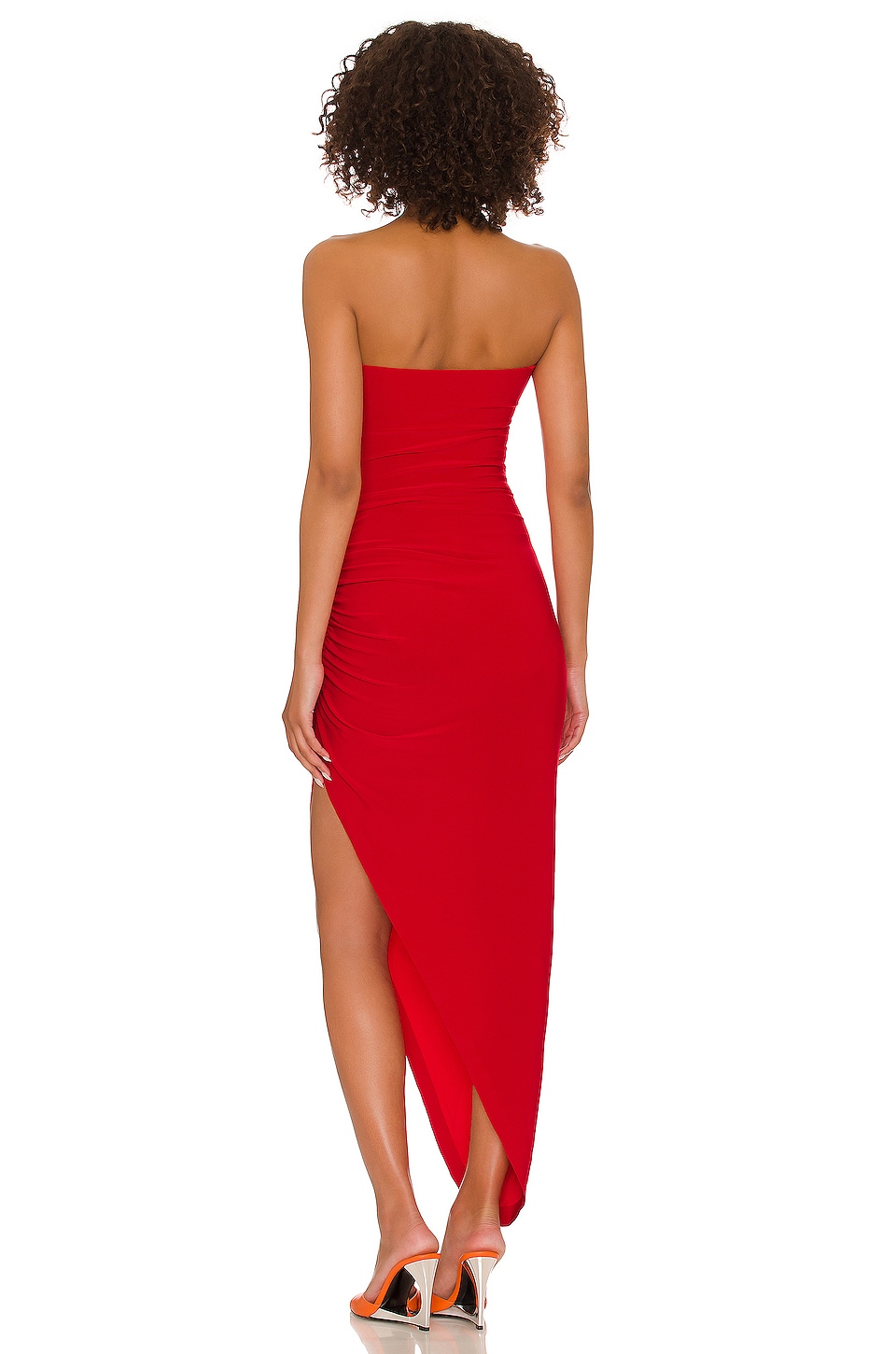 Norma Kamali Side Drape Gown