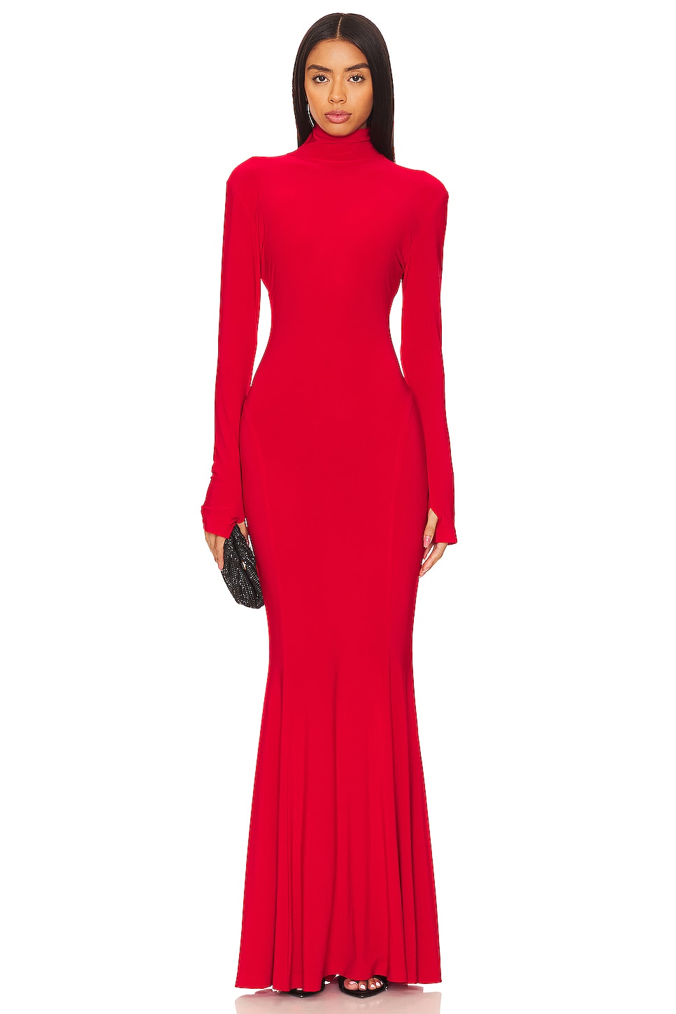 Dress NORMA KAMALI Woman color Red