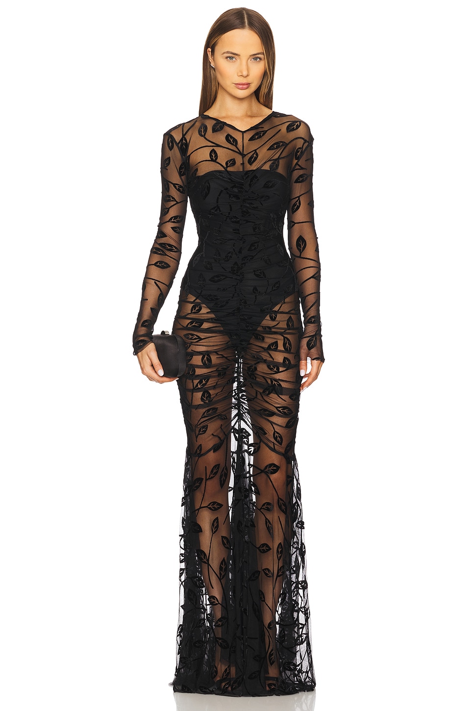 black long sleeve dress girls Girls Long Sleeve Metallic Dresses