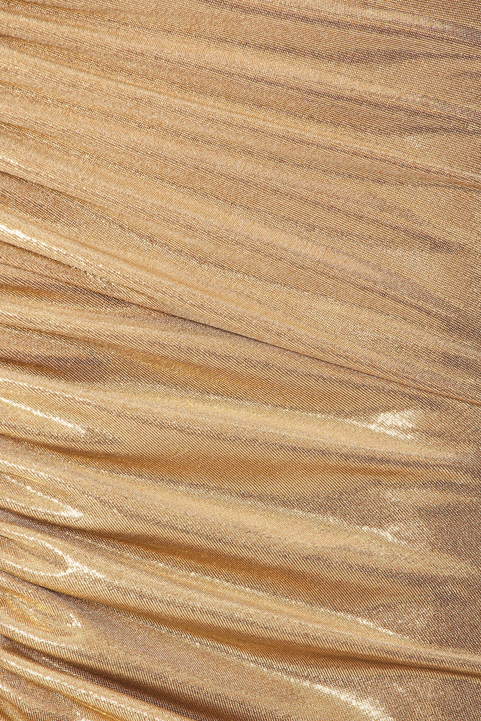 Strapless Shirred Front Fishtail Gown