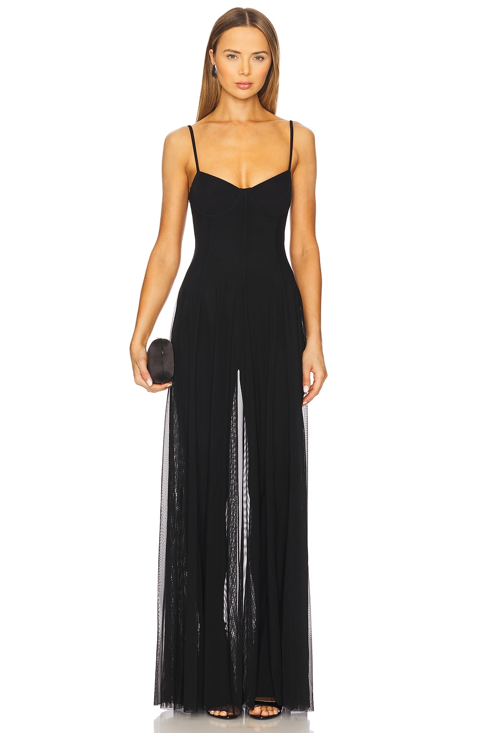 Underwire Gown With Catsuit