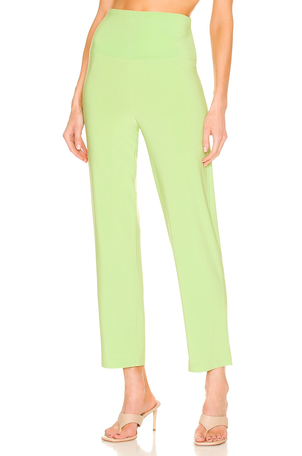 Norma Kamali Pencil Pant in Gemini Green | REVOLVE