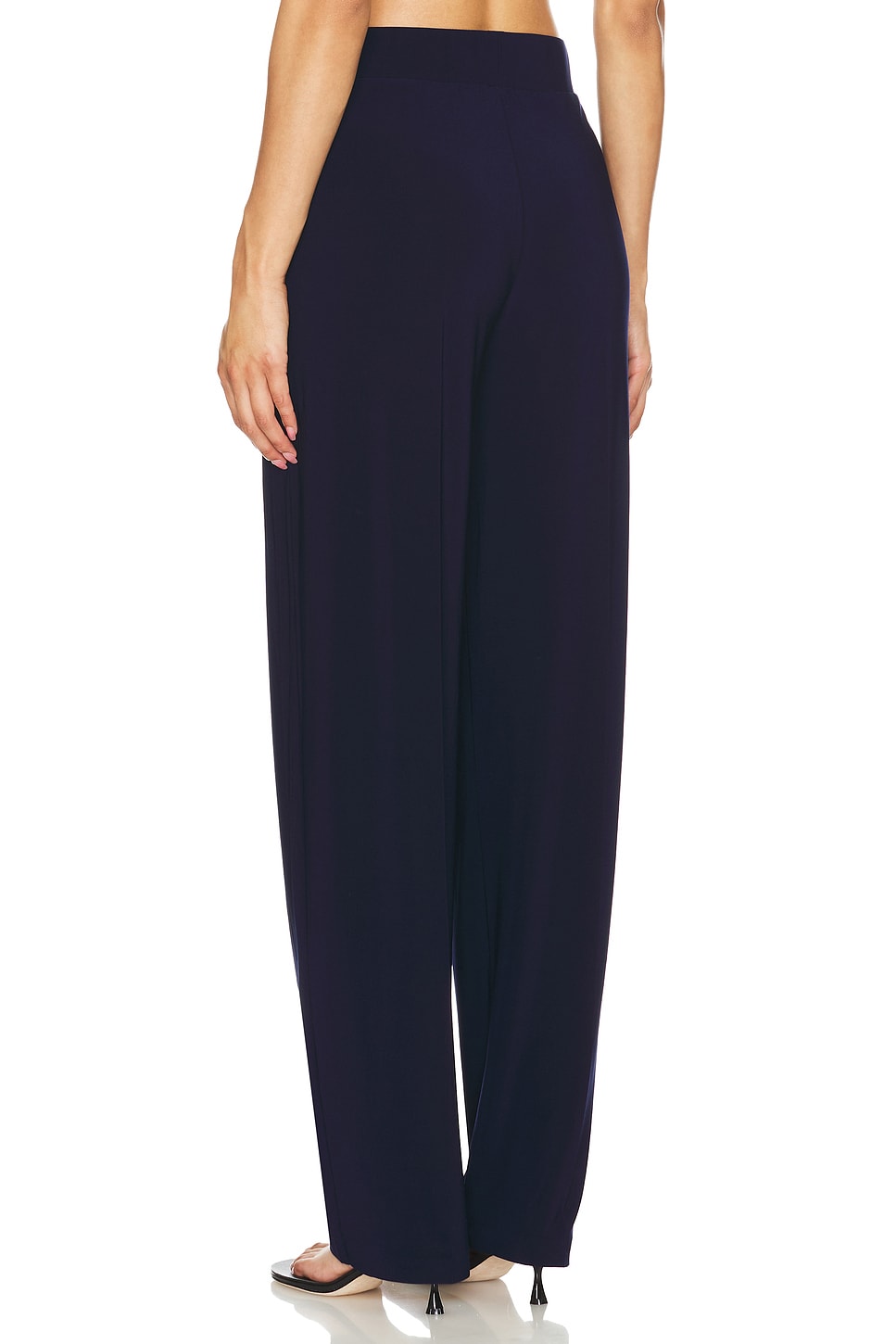 Norma Kamali Low Rise Pleated Trouser thumbnail