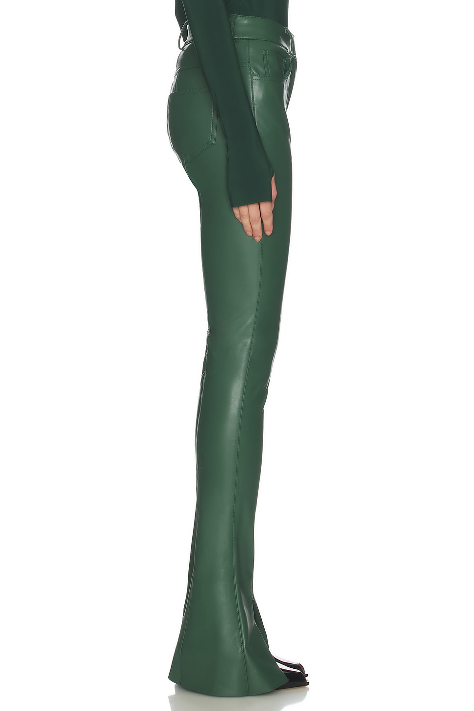 Norma Kamali Spat Jeans