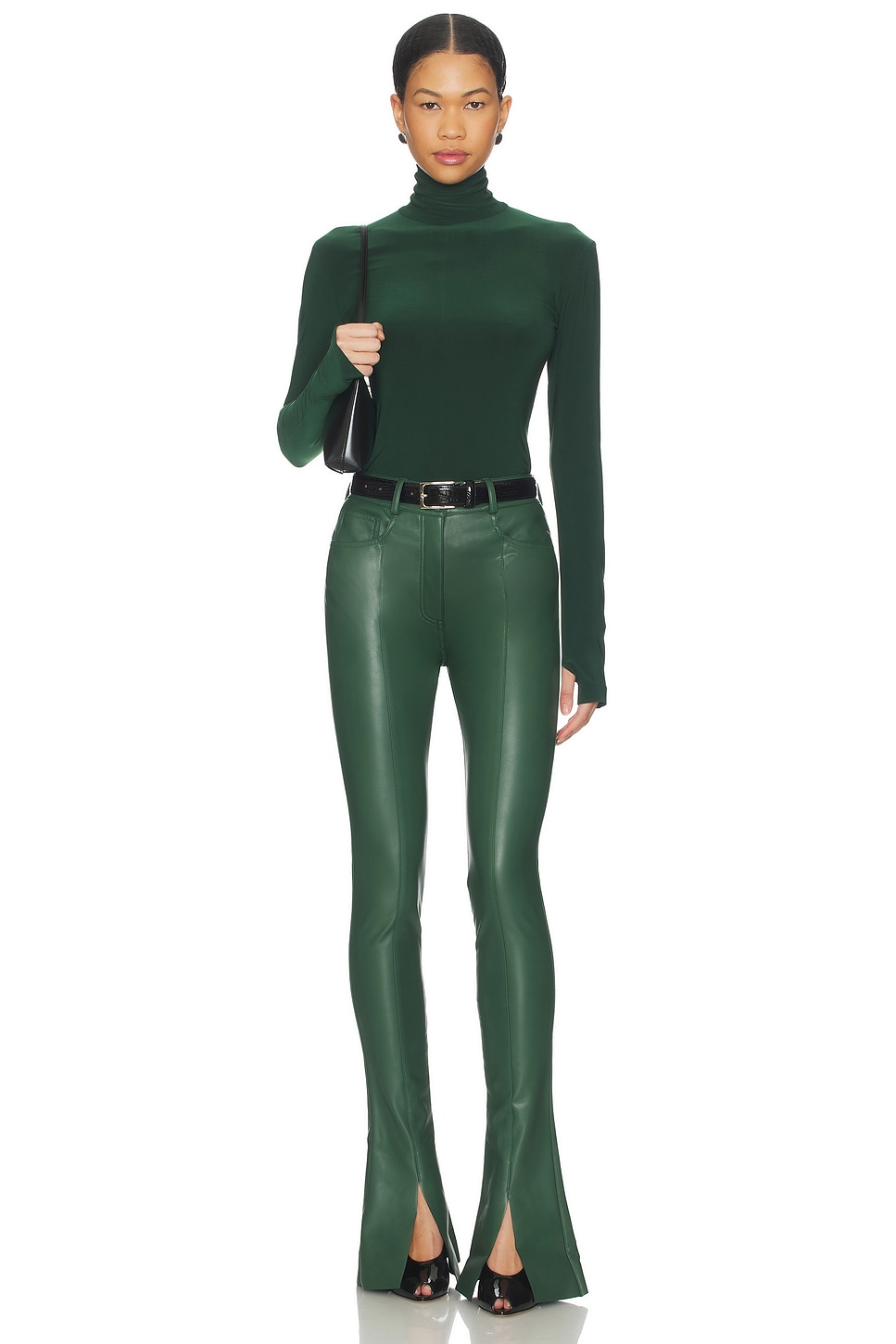 Norma Kamali Spat Jeans