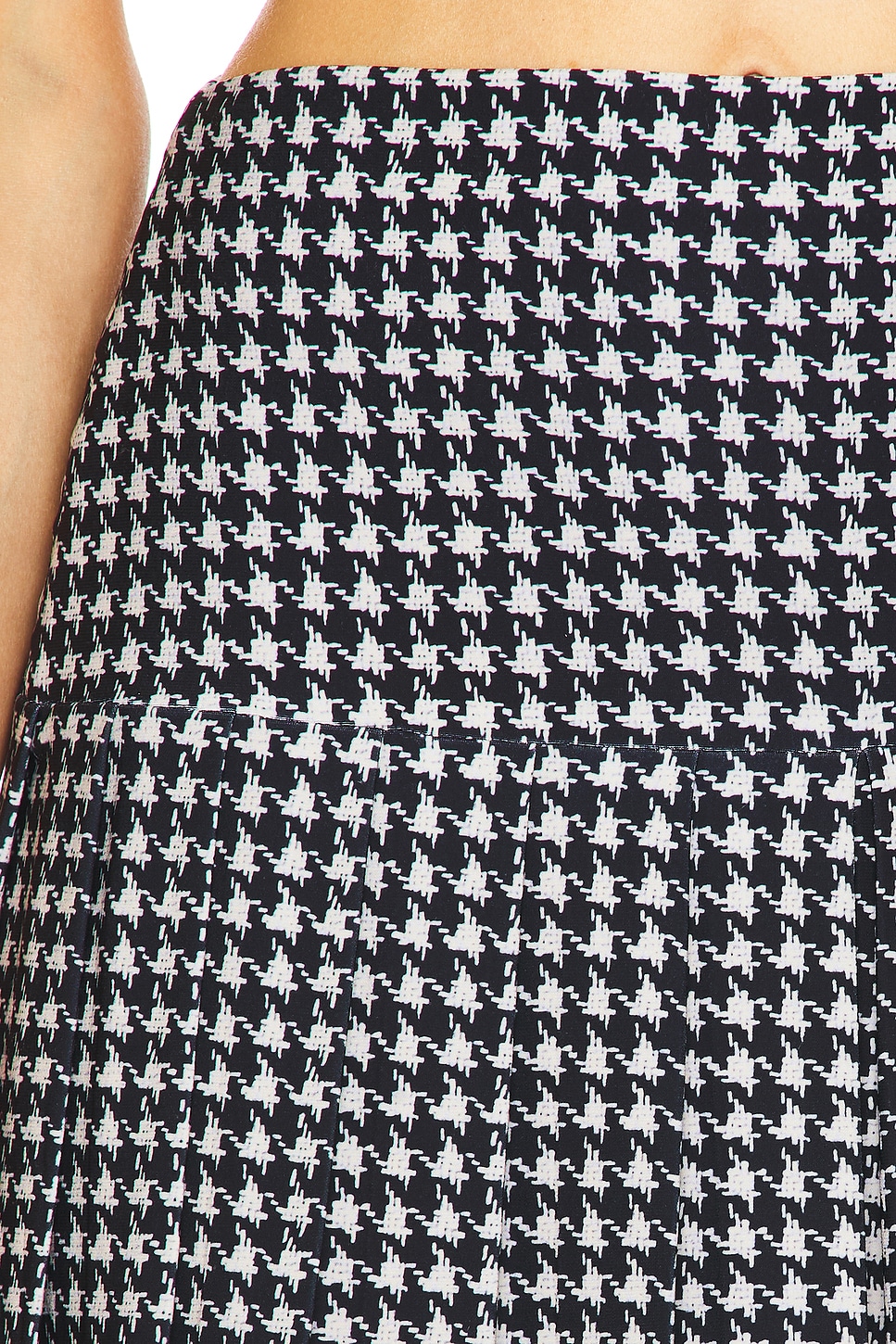 Pleated Mini Skirt