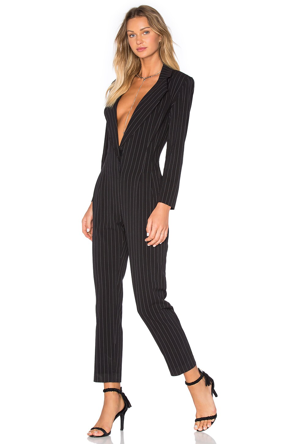 tapered leg jumpsuit