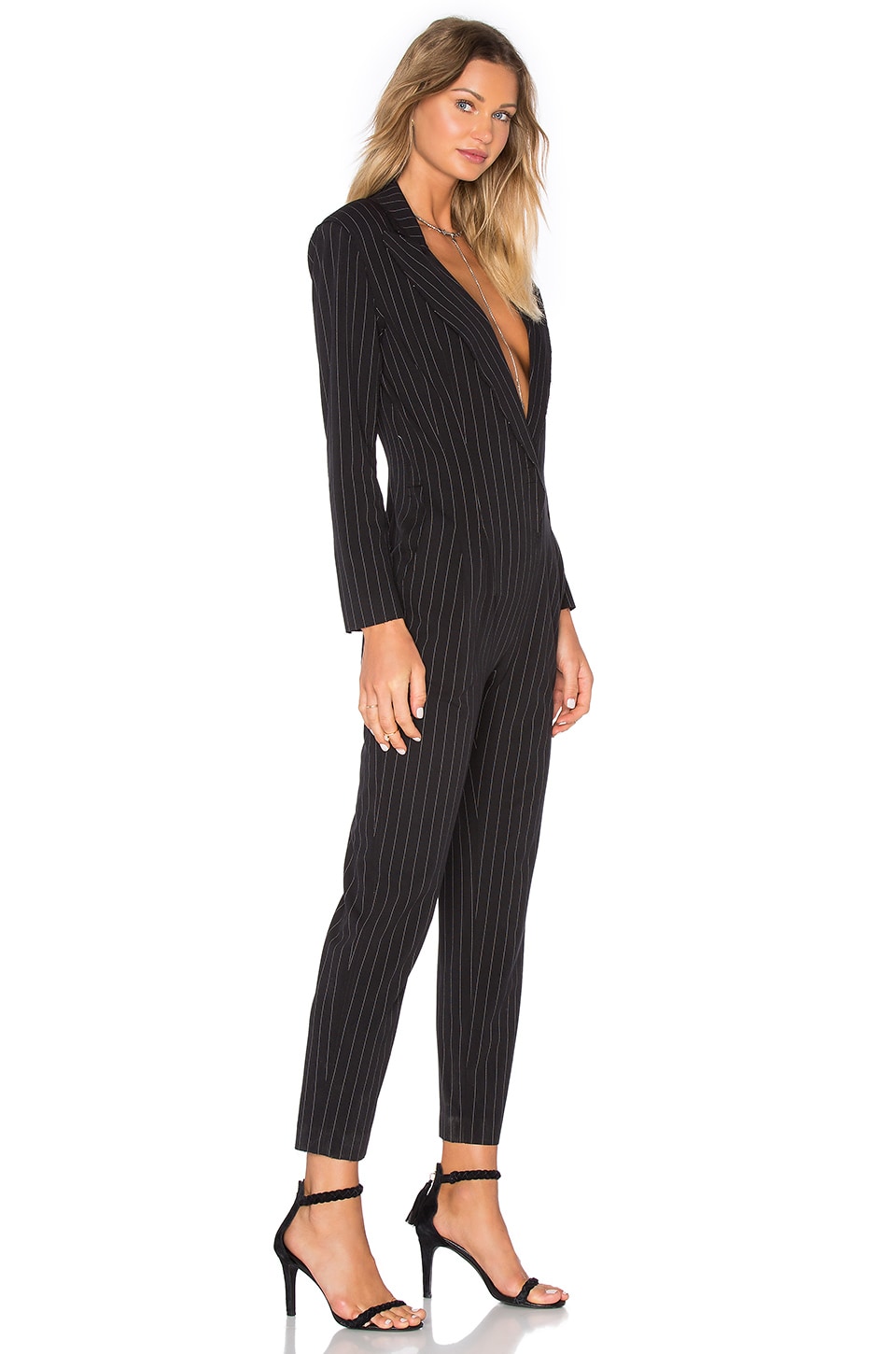 tapered leg jumpsuit