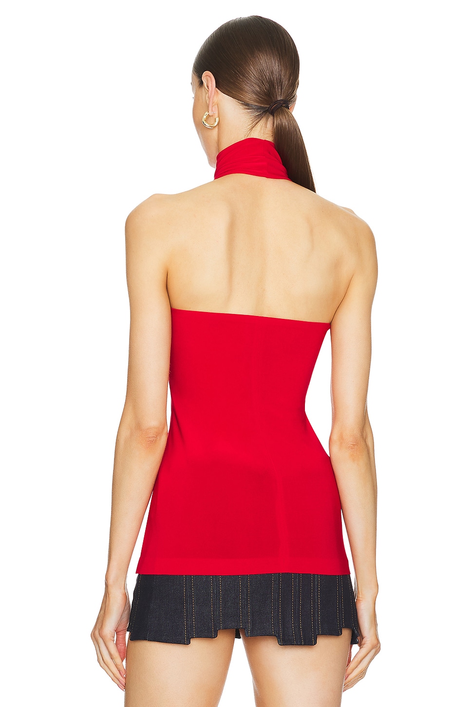 Norma Kamali x REVOLVE Halter Turtleneck Top thumbnail