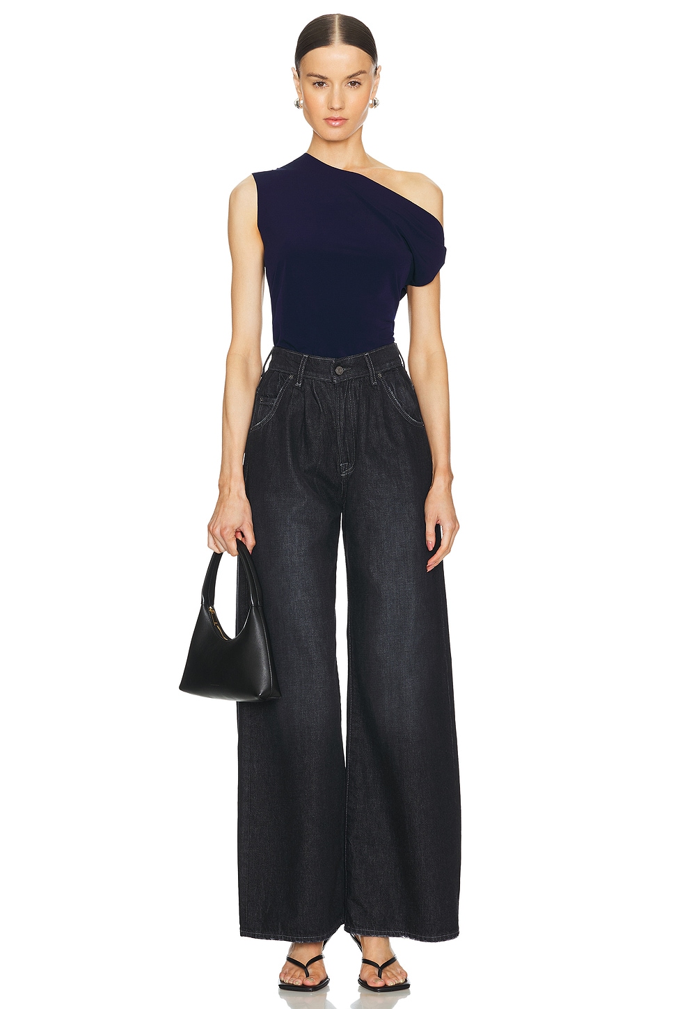Norma Kamali Drop Shoulder Top thumbnail