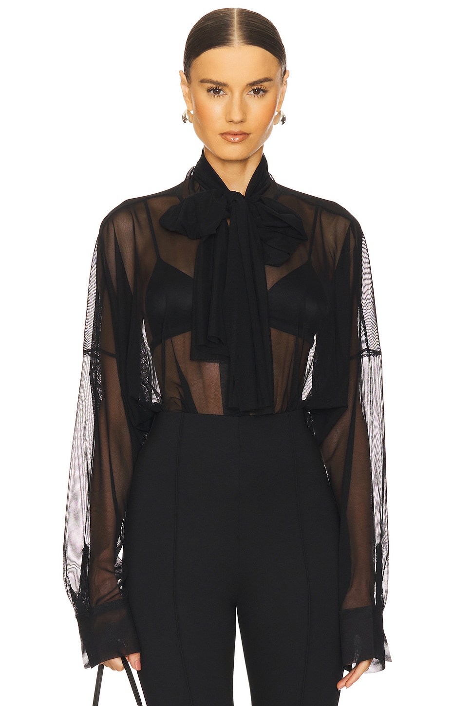 Super Oversized Bf Shirt Bodysuit