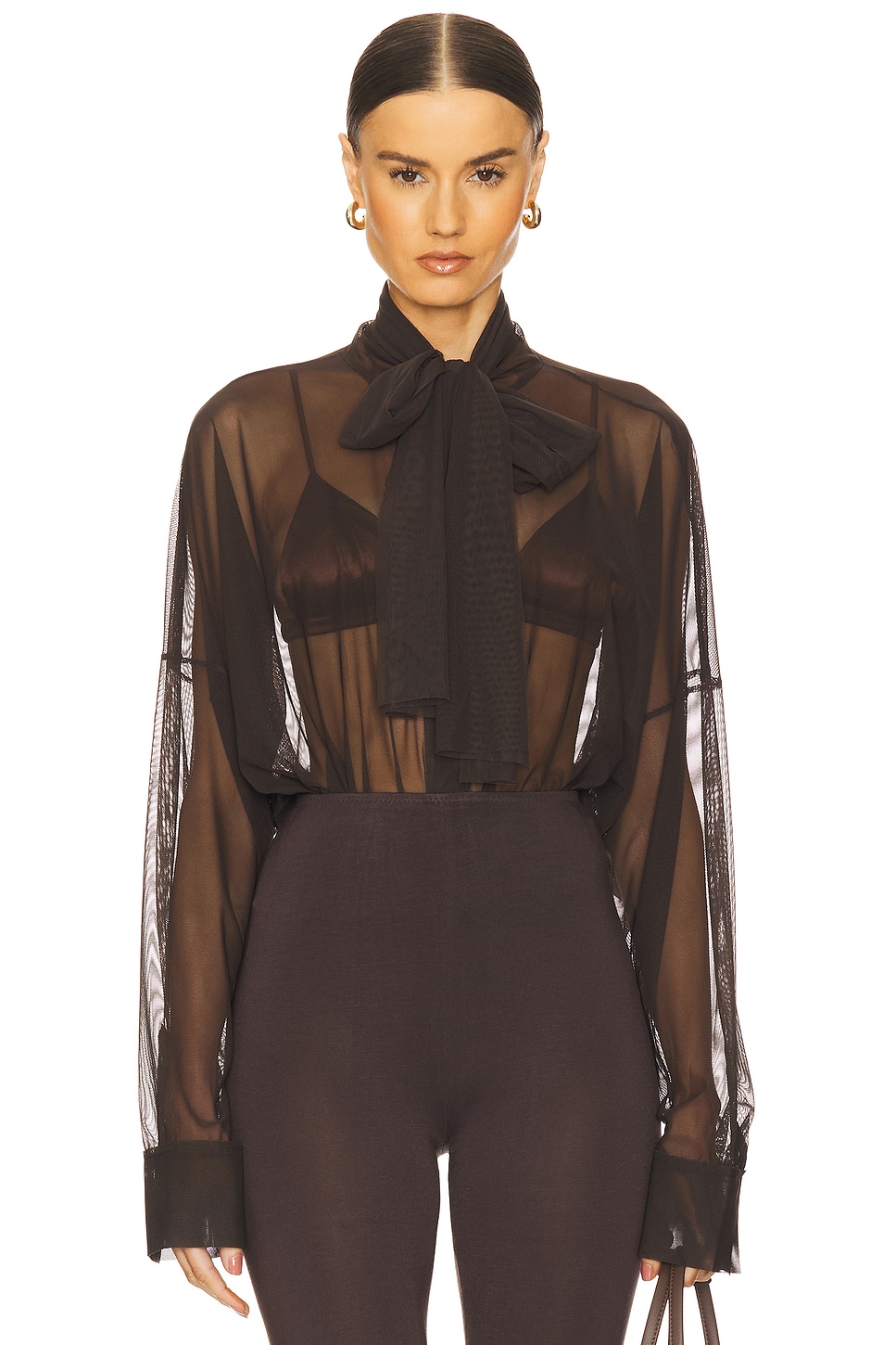 Super Oversized Bf Shirt Bodysuit