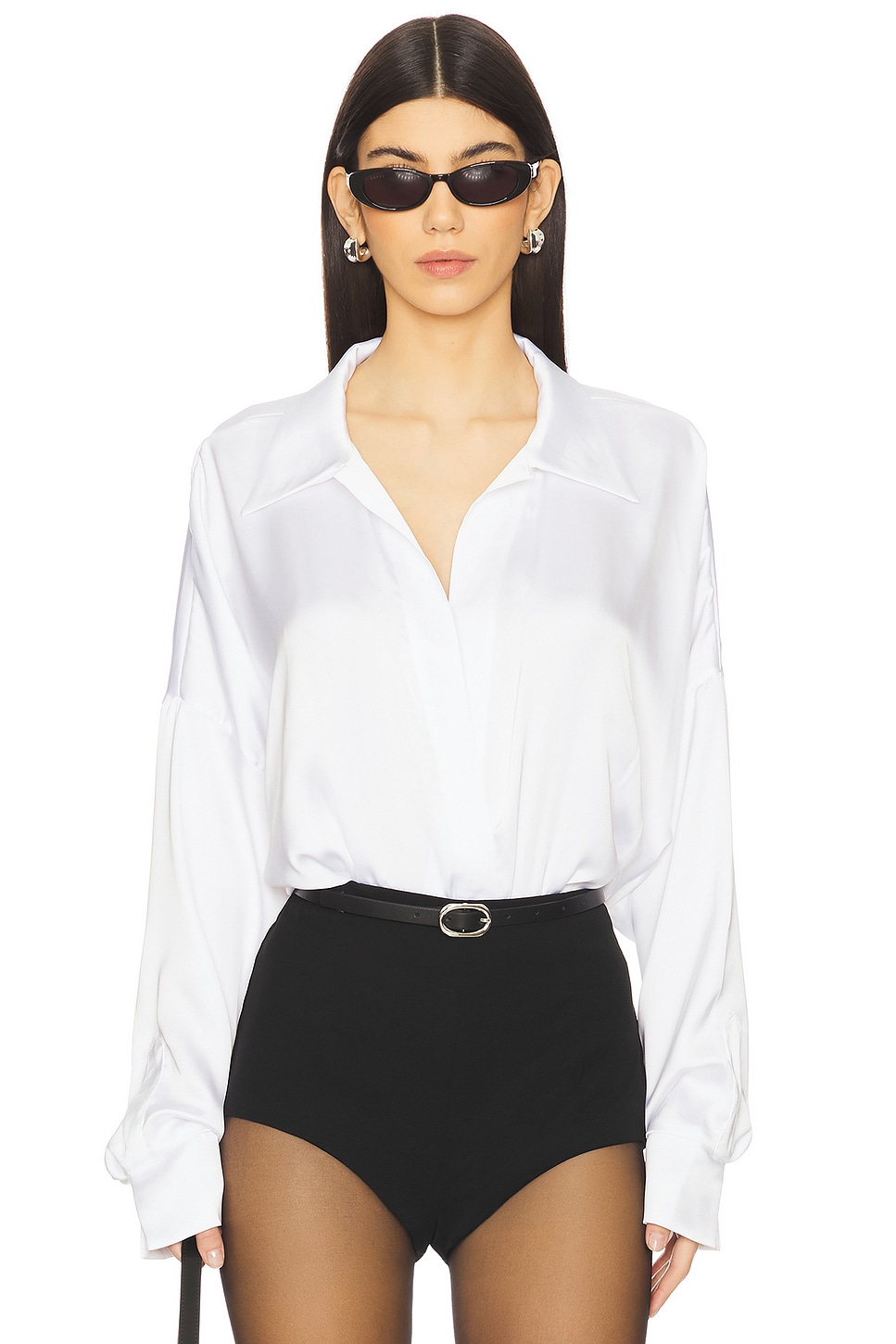インナー・ルームウェアその他 Norma Kamali SUPER OVERSIZED BOYFRIEND NK SHIRT BODYSUIT Amazon.com: Norma Kamali Super Oversized Boyfriend NK Shirt