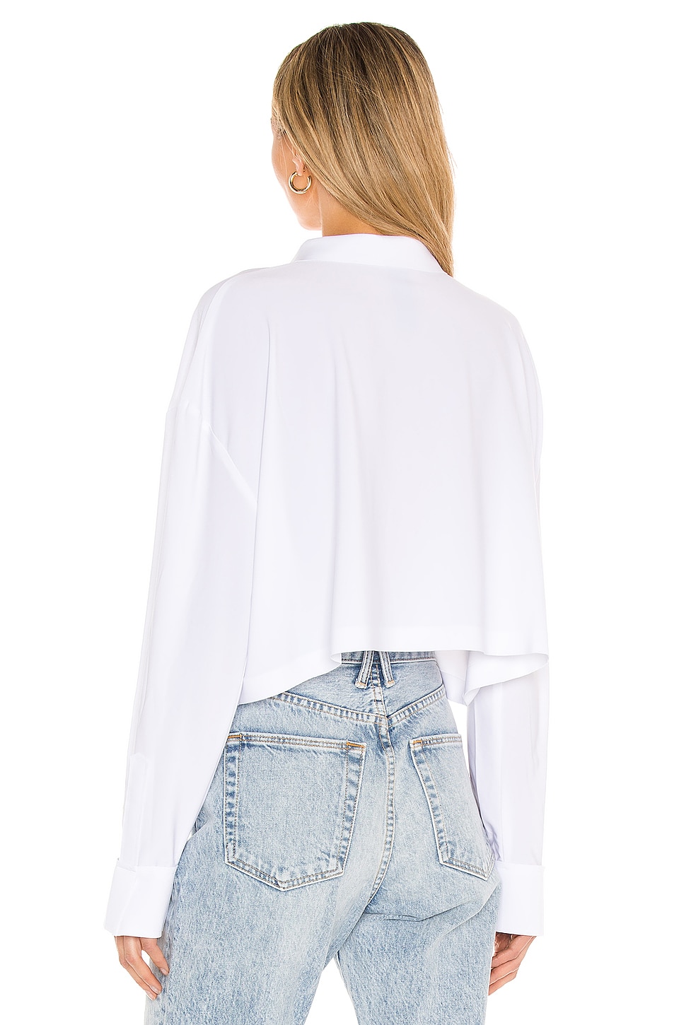 norma kamali boyfriend shirt