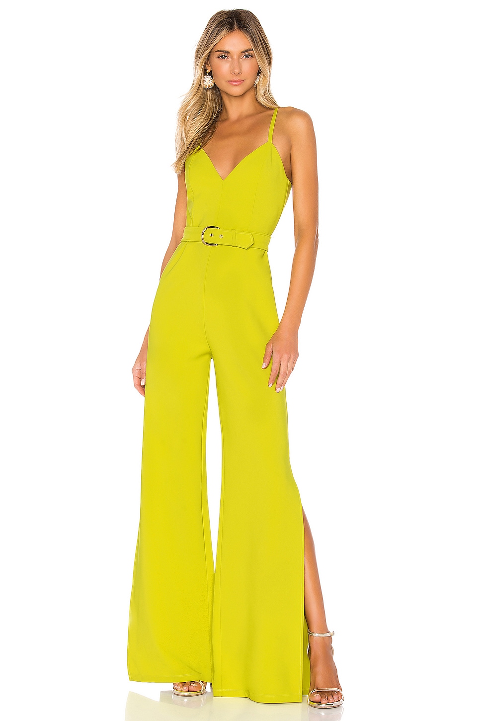 Nookie x REVOLVE Blake Jumpsuit in Citron