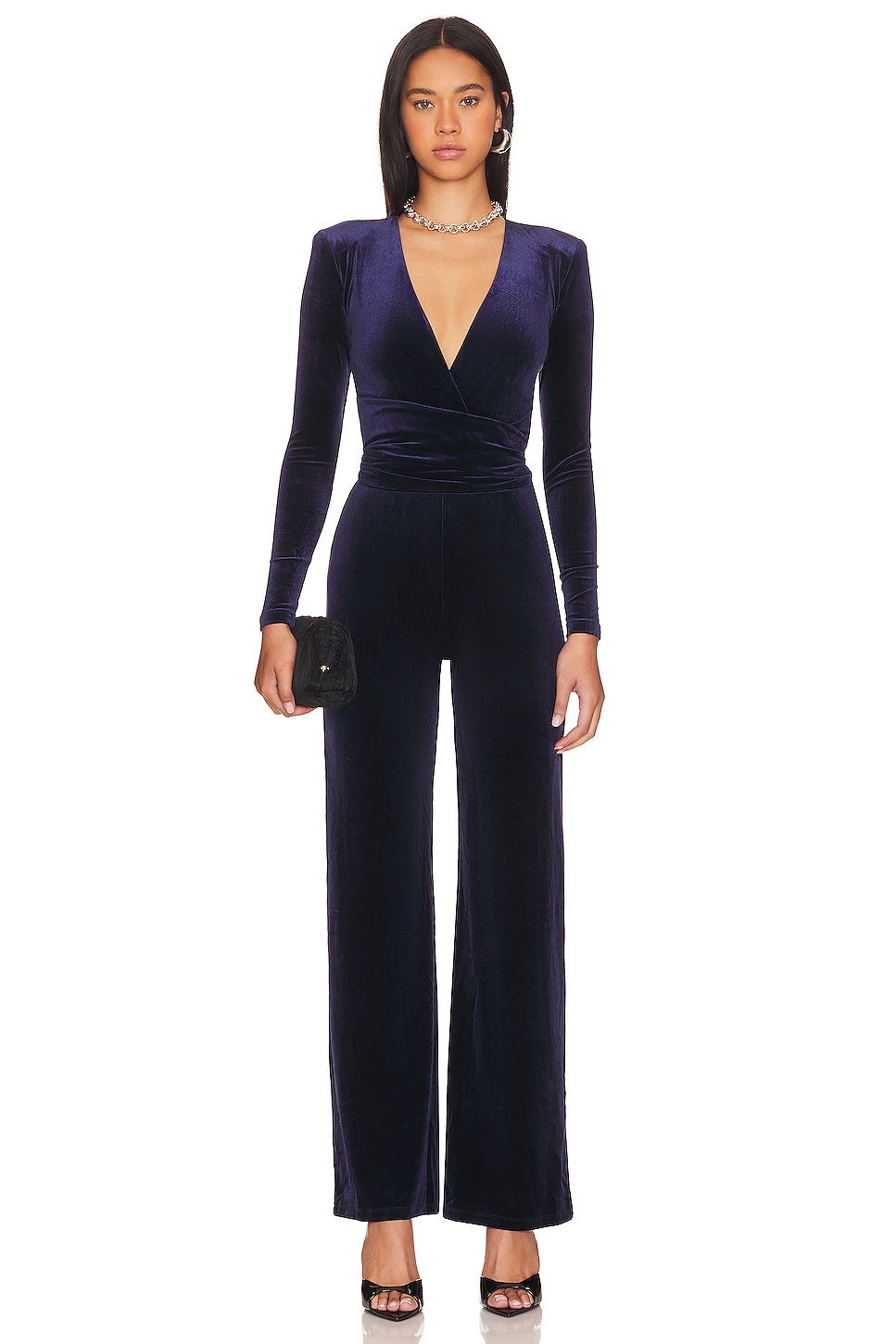 Nookie Vamp Jumpsuit in Midnight REVOLVE