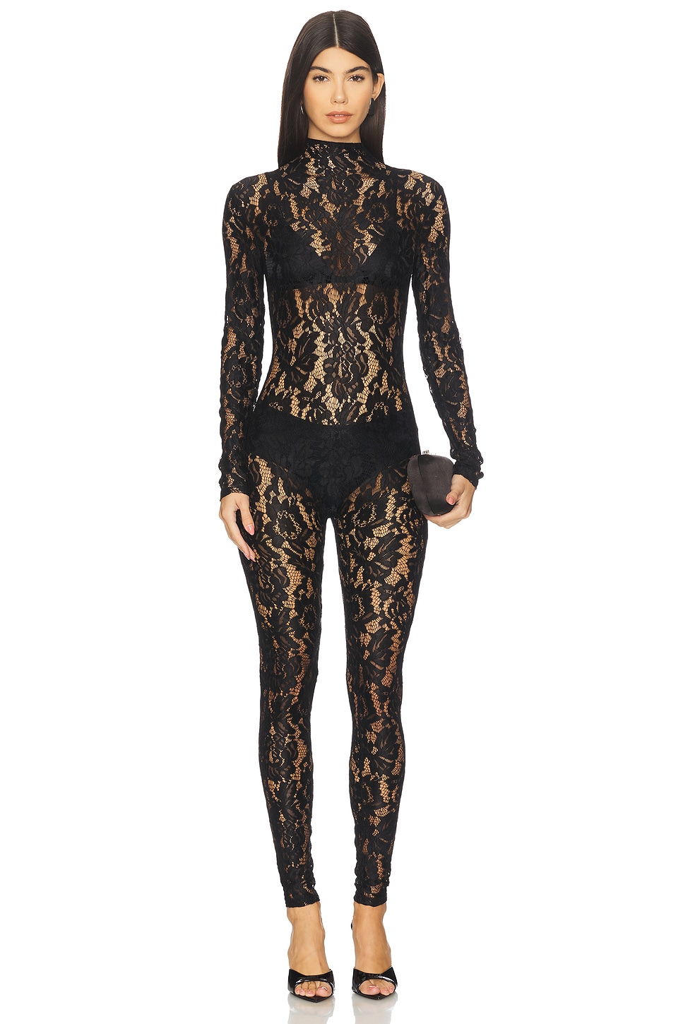 Nookie Lennox Catsuit in Black | REVOLVE