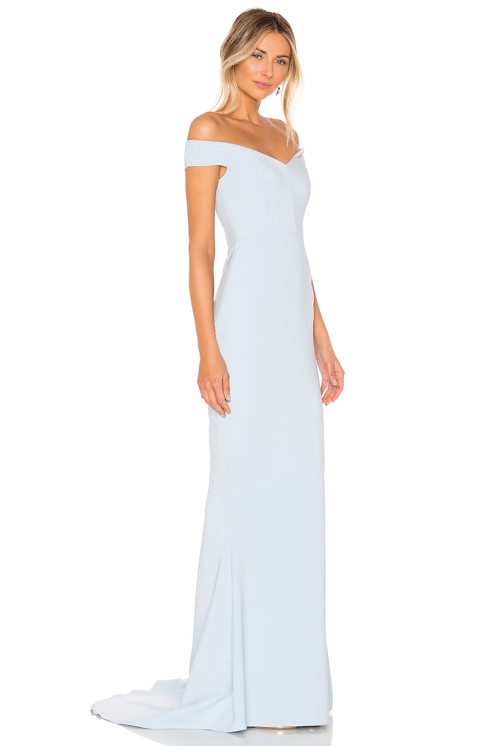 Nookie X Revolve Allure Gown In Dusty Blue ModeSens