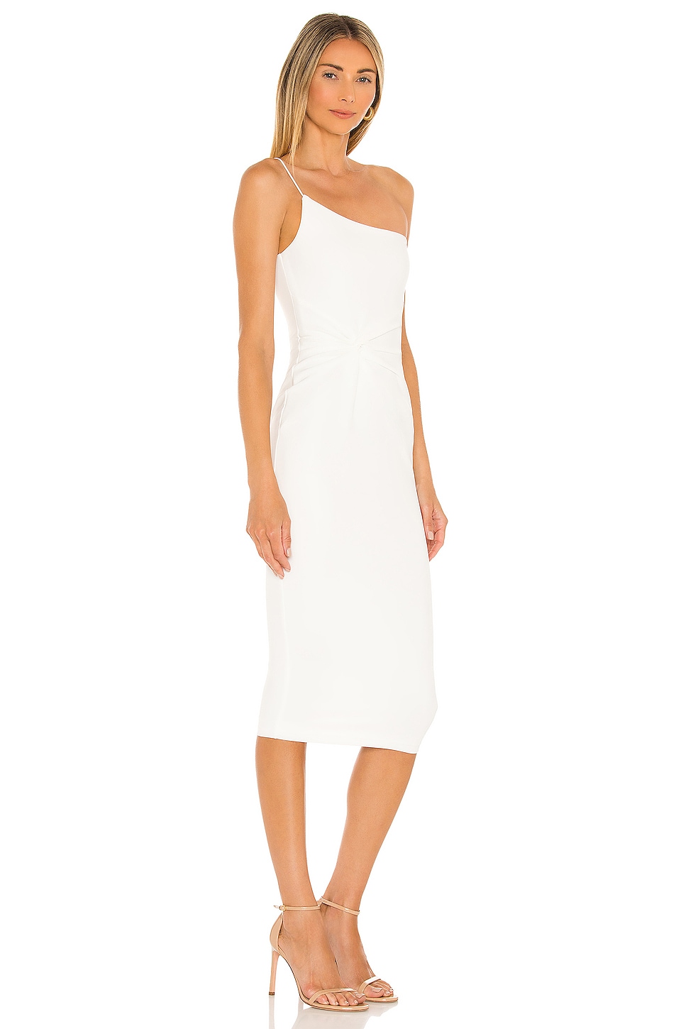 Nookie Lust One Shoulder Midi Dress thumbnail