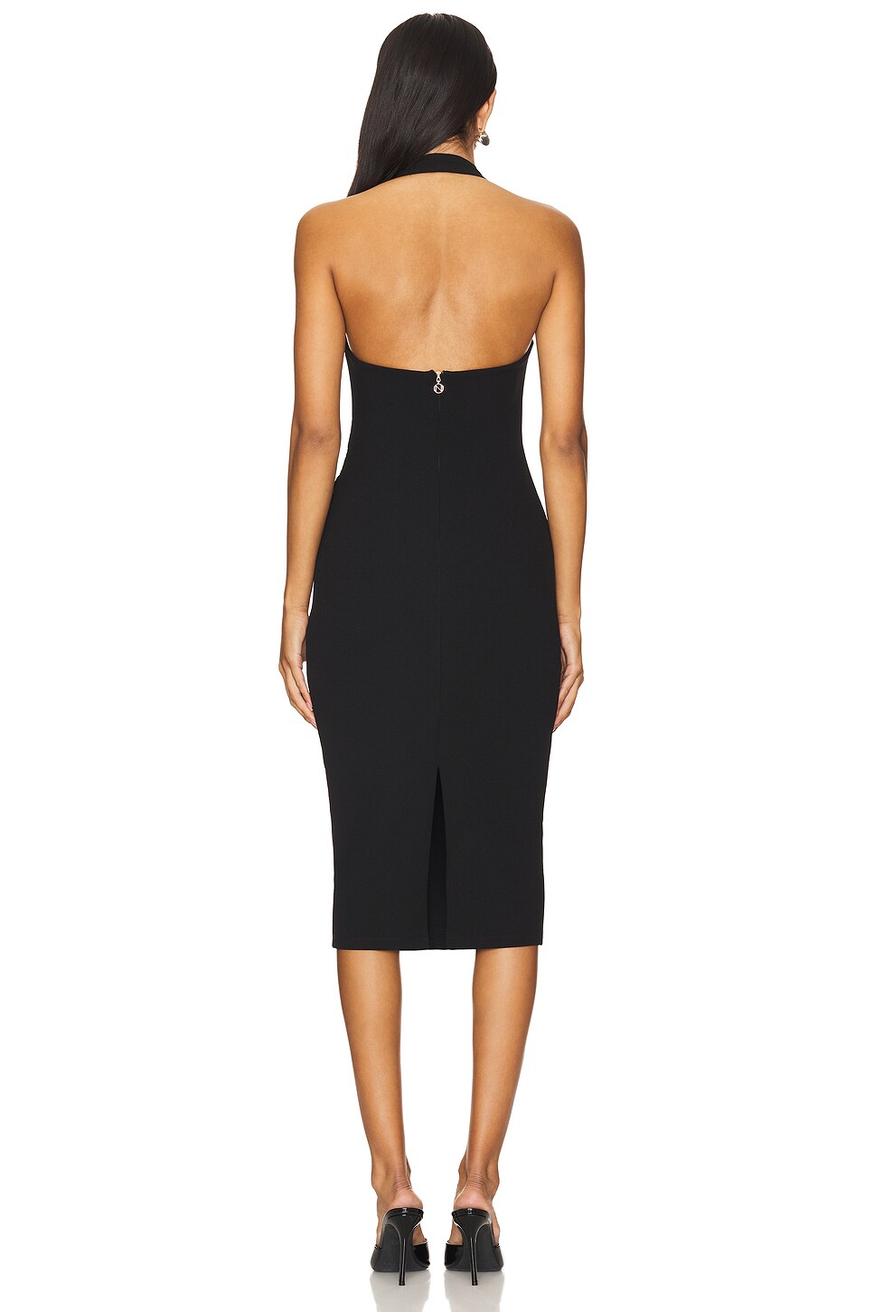 Cinema Halter Midi Dress