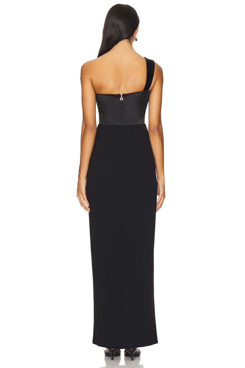 Renaissance One Shoulder Maxi Dress