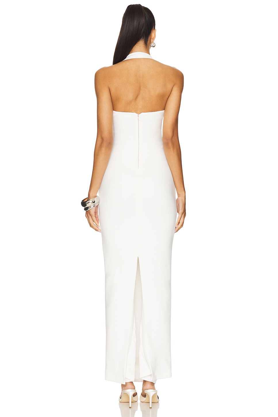 Nookie Natalia Halter Maxi Dress in Ivory | REVOLVE