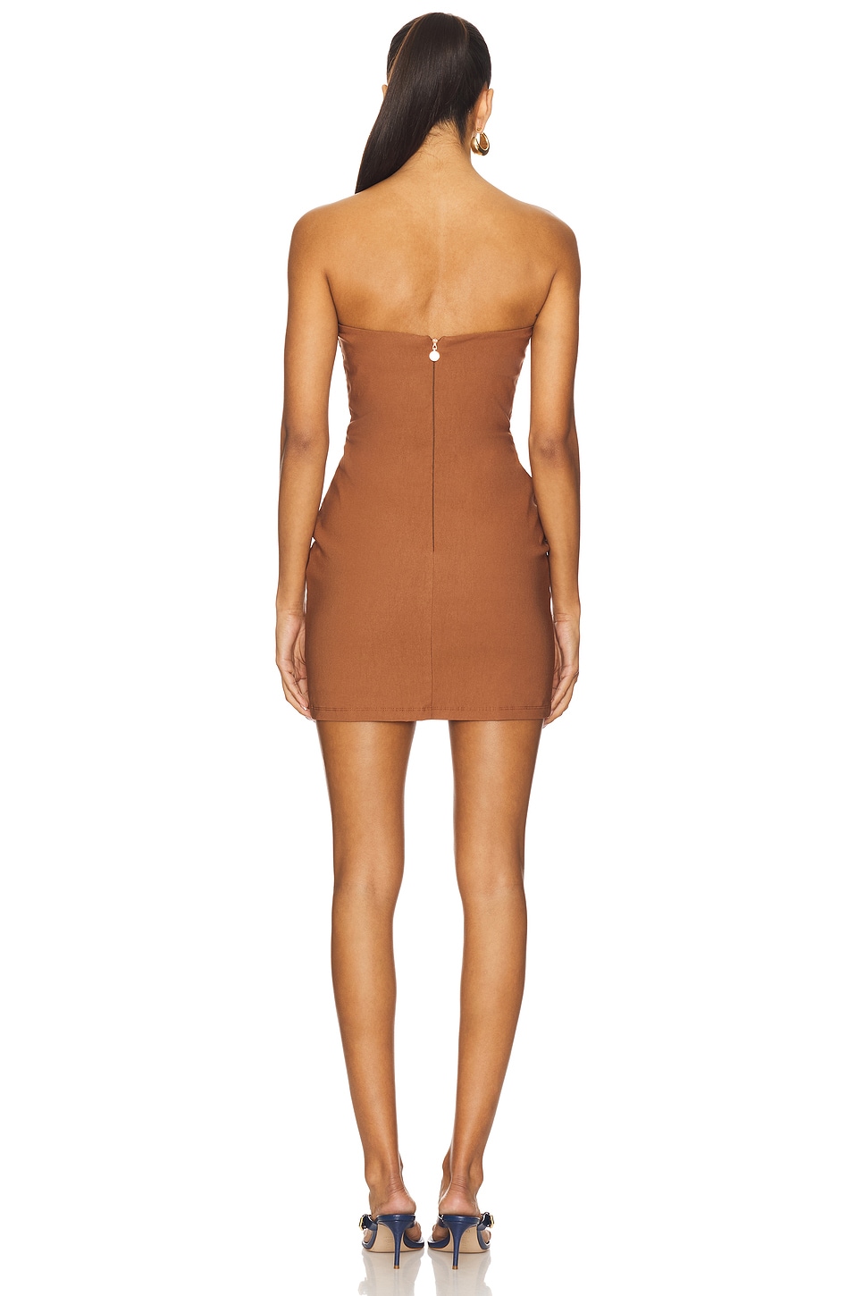 Nookie Zenya Mini Dress in Caramel
