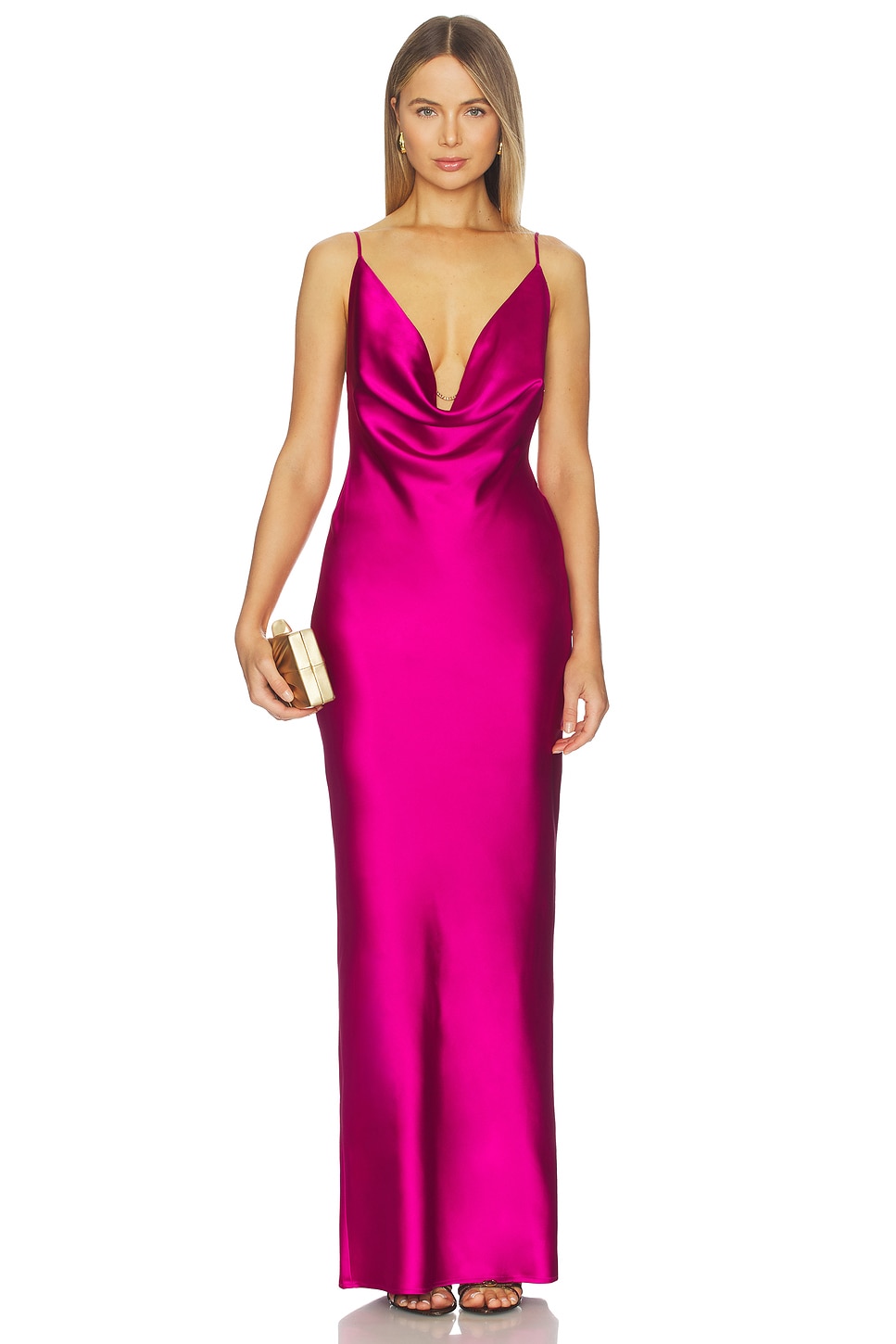 pink nookie dress Monroe Midi Baby Pink / S