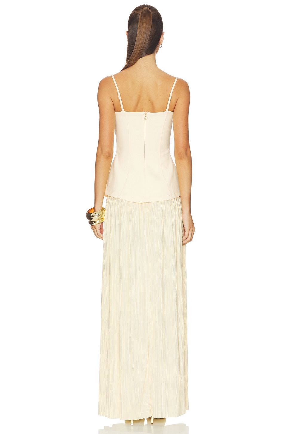 high neck midi dress sleeveless Clemence High Neck Midi Dress | Black | Dresses