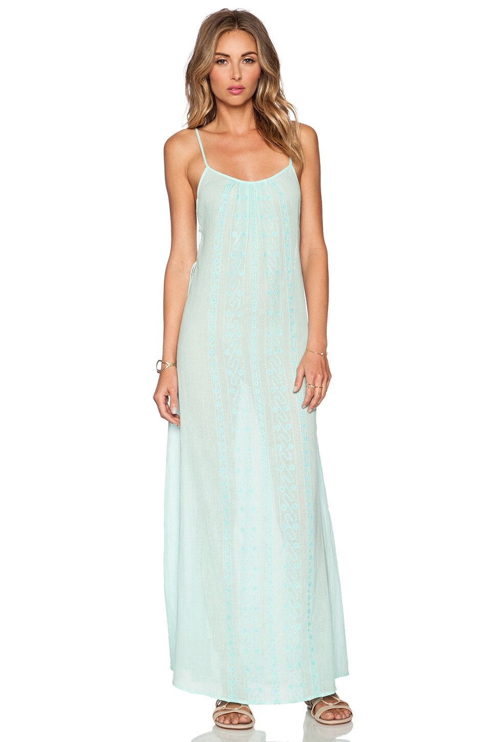 Nanette Lepore Calcutta Maxi Dress In Seafoam Revolve Nanette Lepore Calcutta Maxi Dress In Seafoam