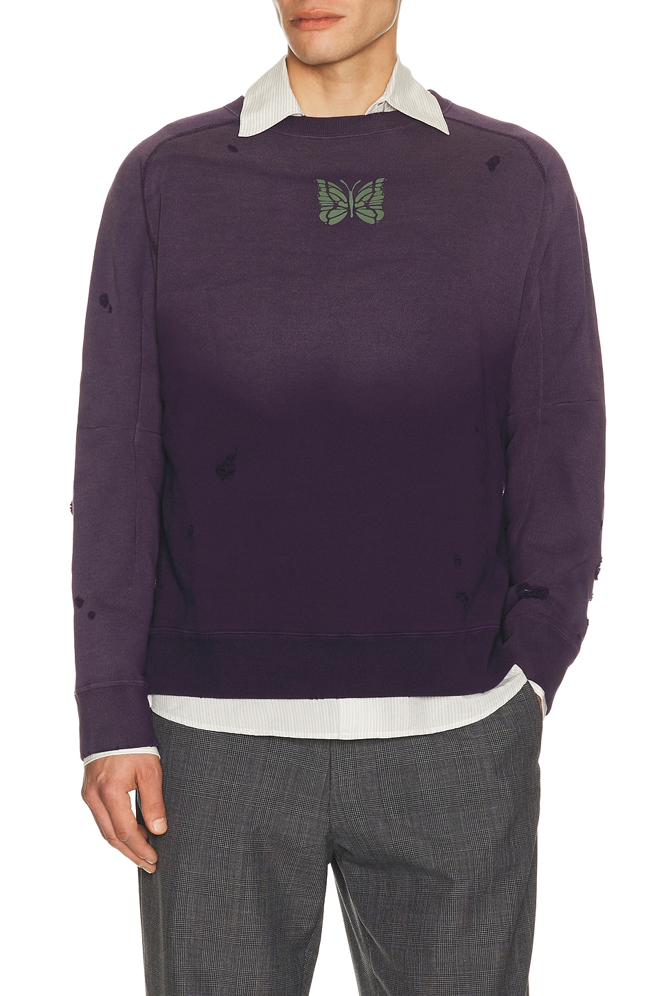 Needles スウェットシャツ - Purple | REVOLVE