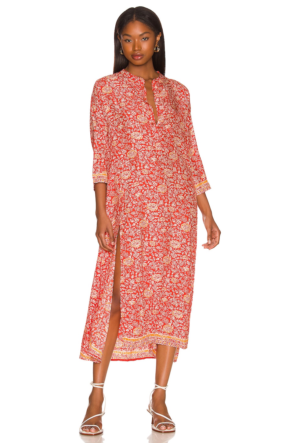 Natalie Martin Isobel Dress in Floral Print Tuscany Sun