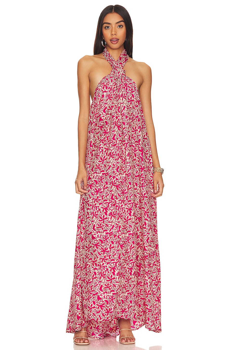 Flamingo Maxi Dress