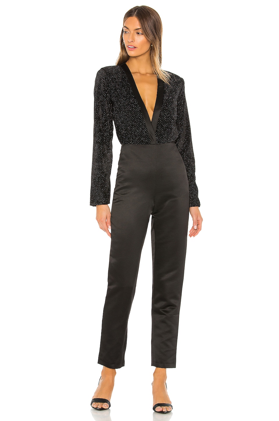 NONchalant Hadley Jumpsuit in Black