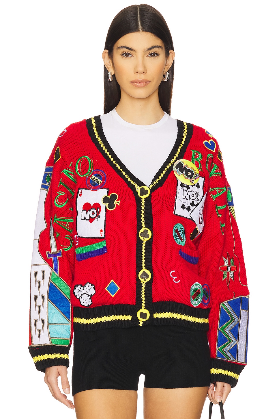 No! Jeans Casino Royale Cardigan