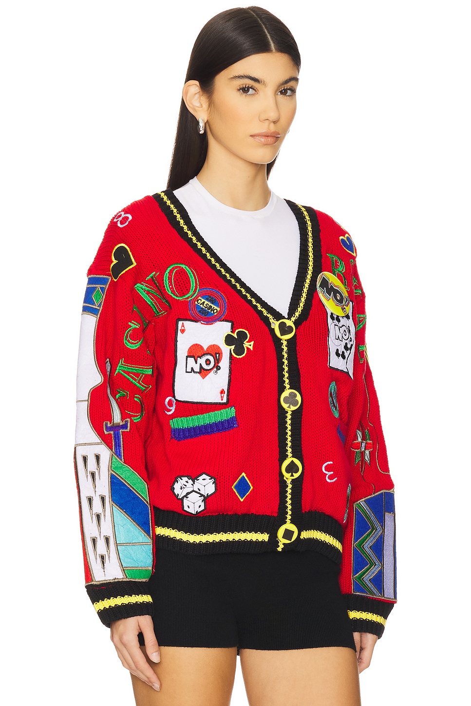 No! Jeans Casino Royale Cardigan