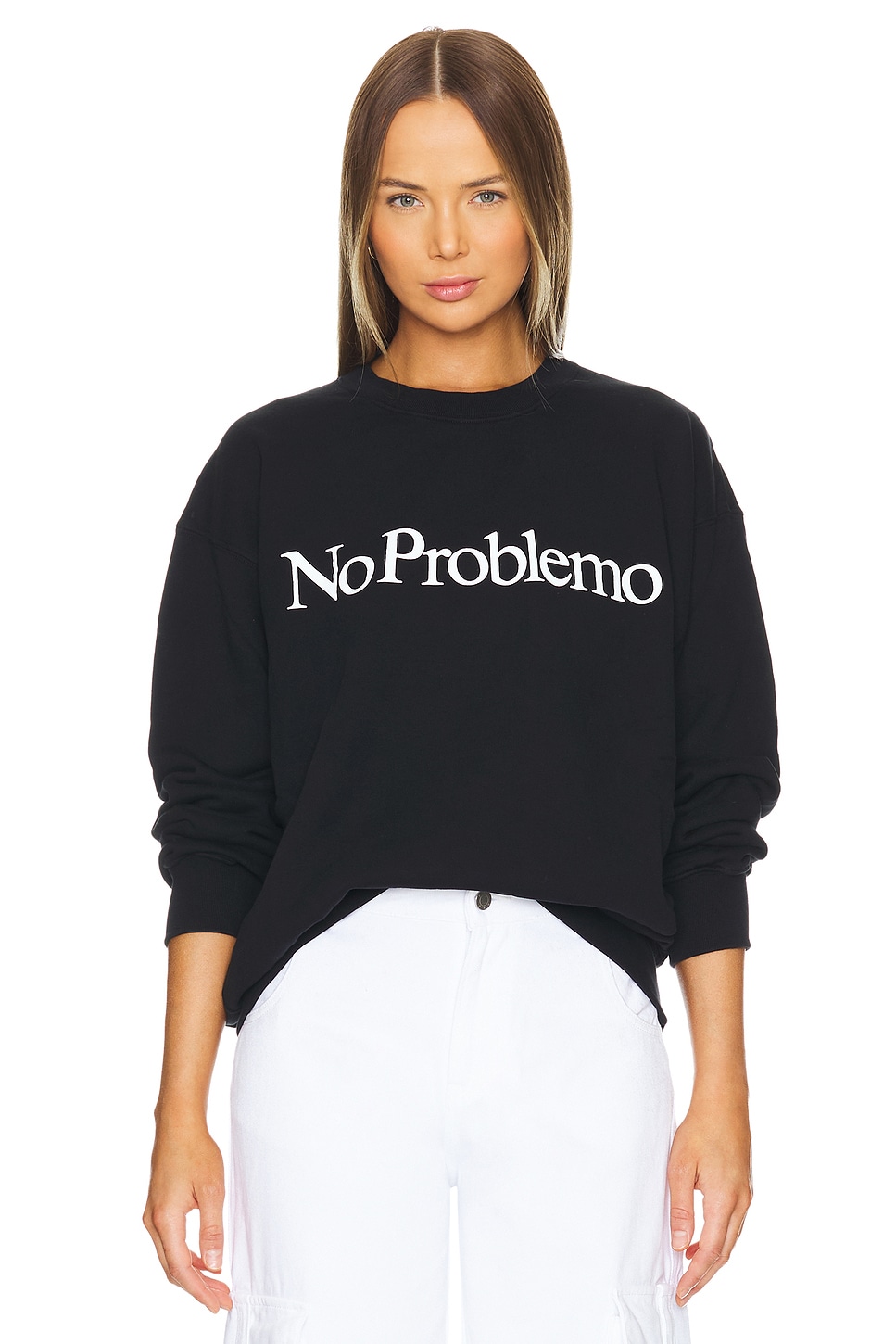 No Problemo Sweatshirt in Black | REVOLVE