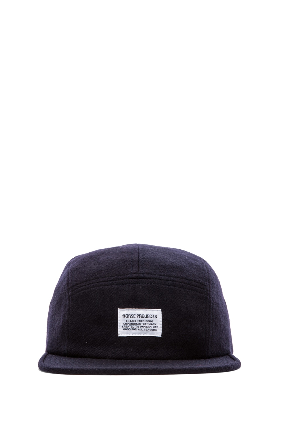 norse projects 5 panel hat