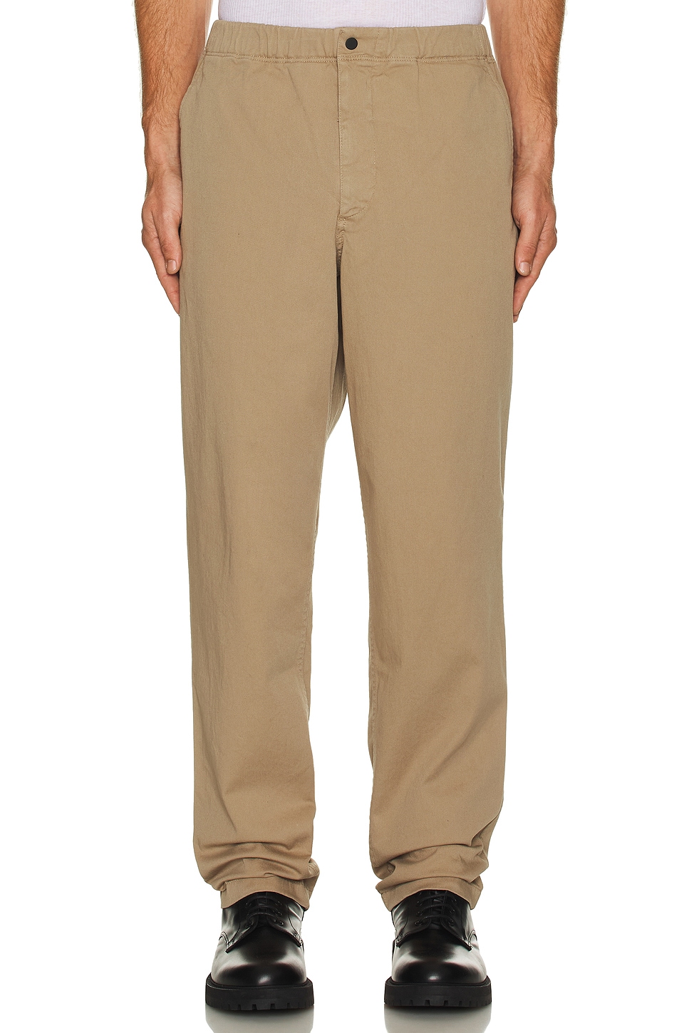 Ezra Relaxed Organic Stretch Twill Trouser - Thumbnail 2