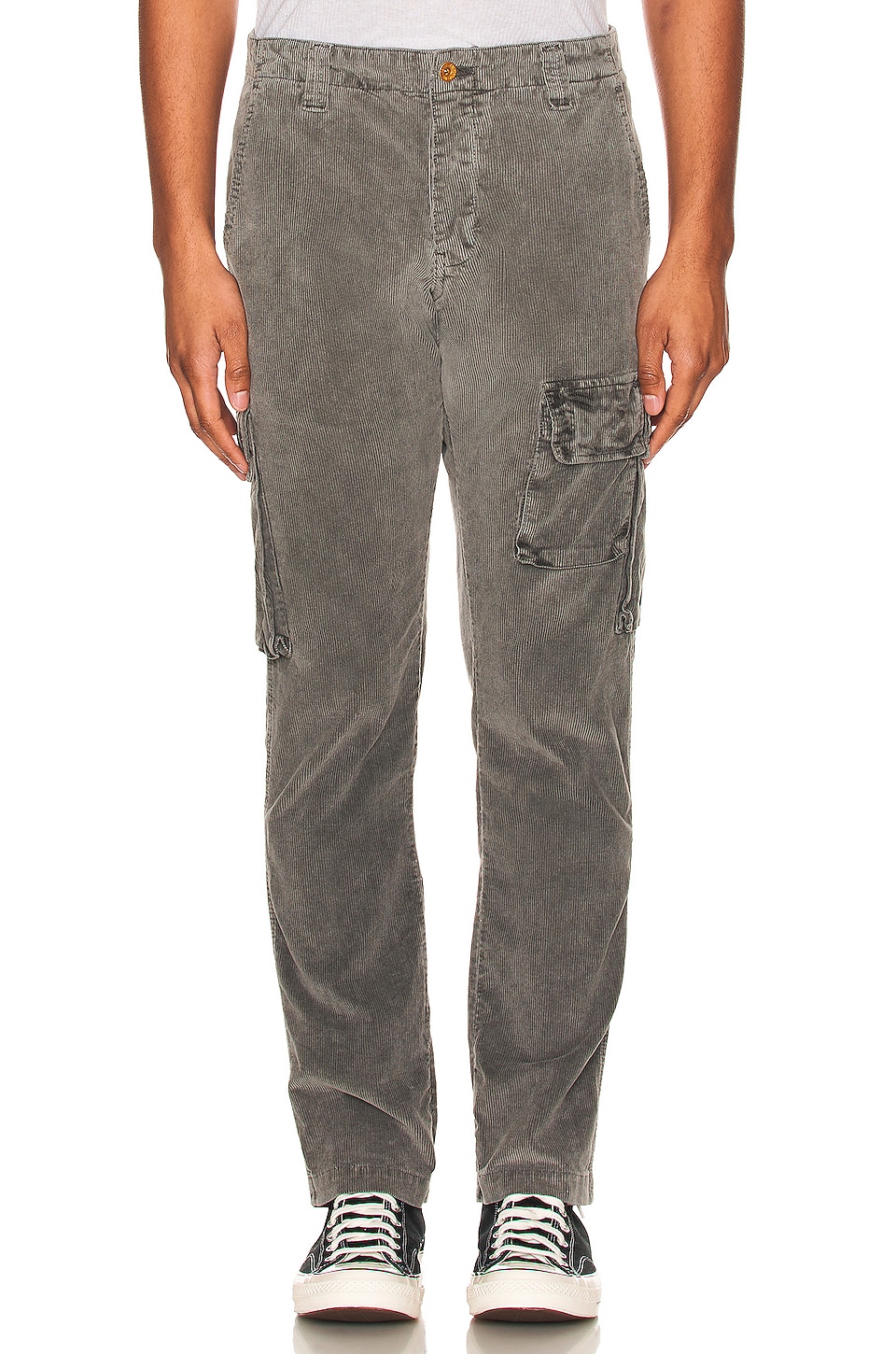 NSF Slim Utility Cargo Pant in Pigment Black