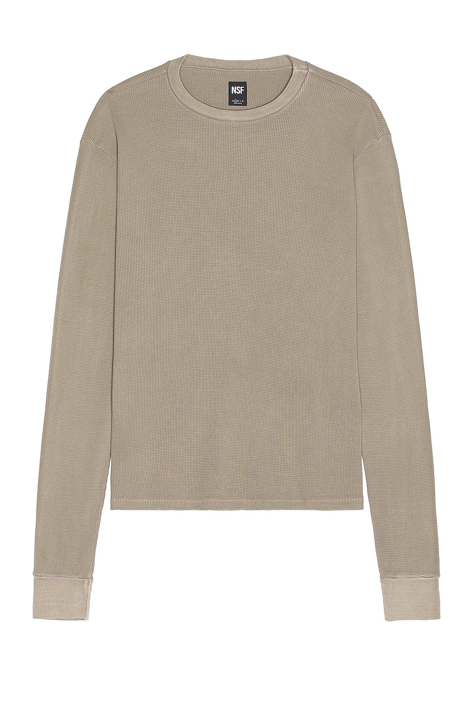 NSF Slim Thermal Tee in Pigment Earthy