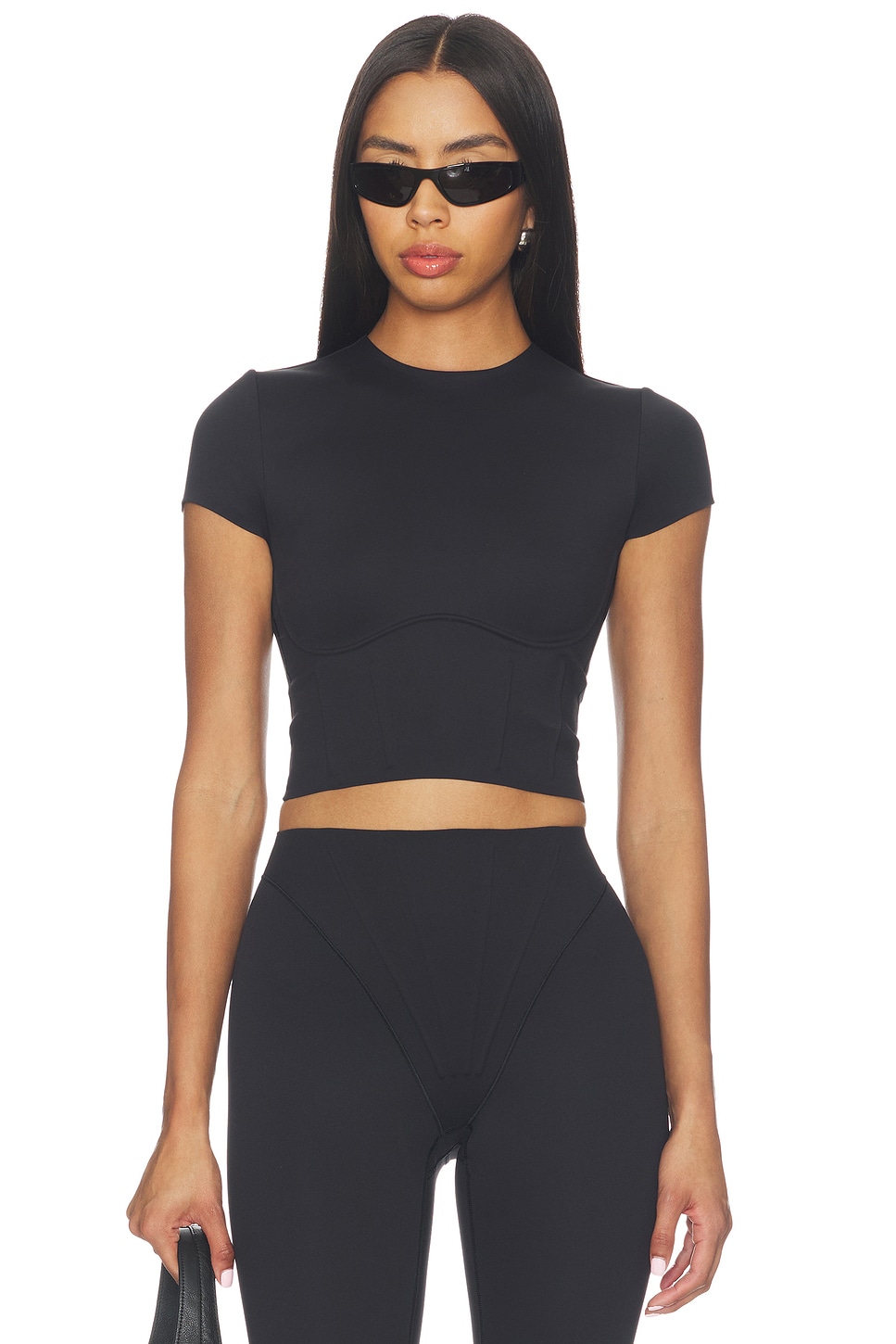Matte Corset Crop Top