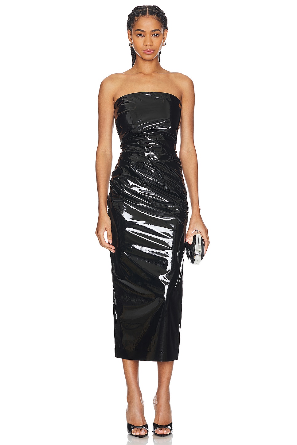 ワンピース NUE STUDIO SS23 NUE STUDIO Dresses (2301DR014 BLACK) Nue Studio Dakota Dress in Black | REVOLVE
